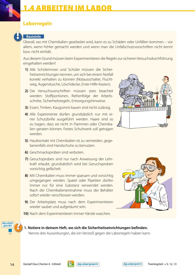 Genial! DUO Chemie 4 - Info-Teil