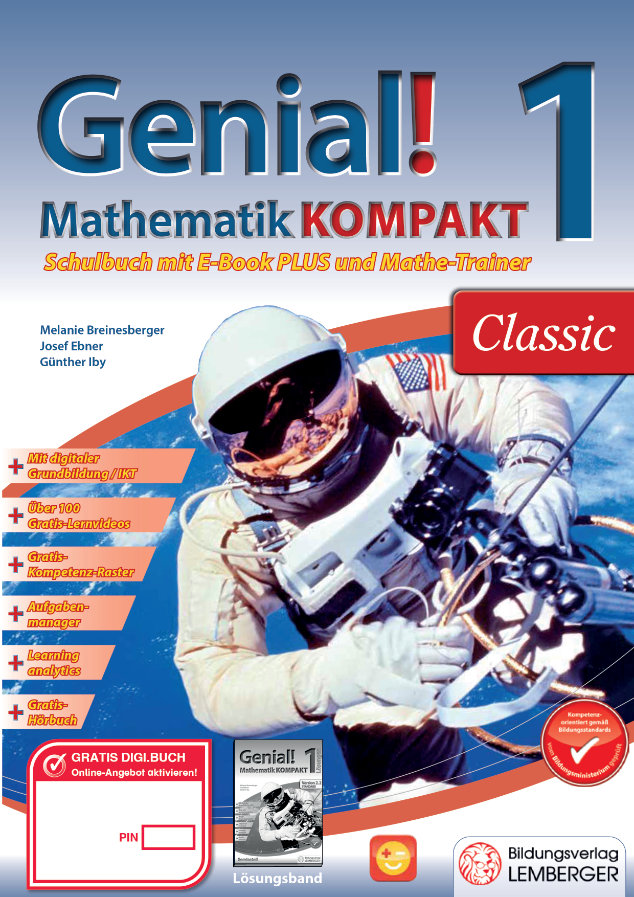 Genial! Mathematik Kompakt 1 IKT v2.2 Classic
