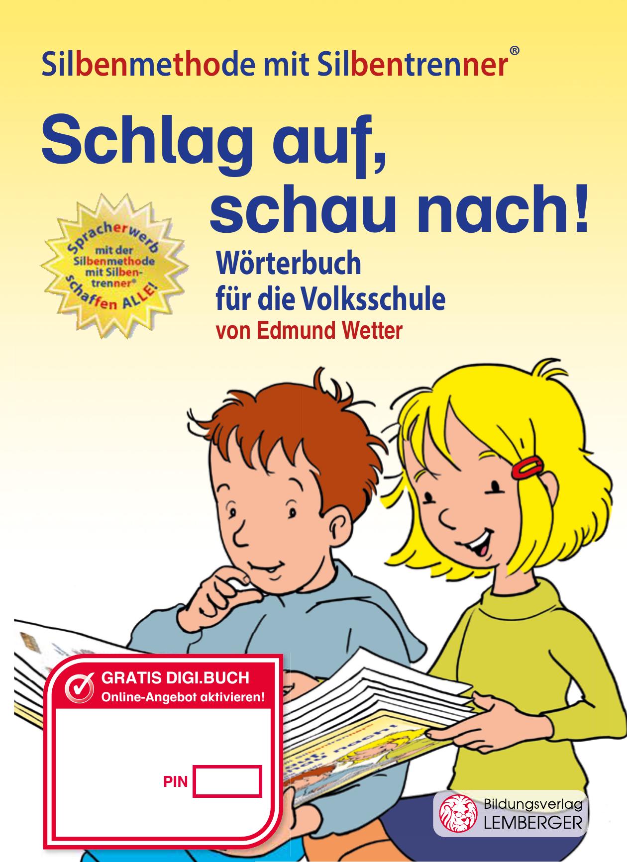 Schlag auf, schau nach… Silbenwörterbuch v.2.1 / Silbenmethode mit Silbentrenner