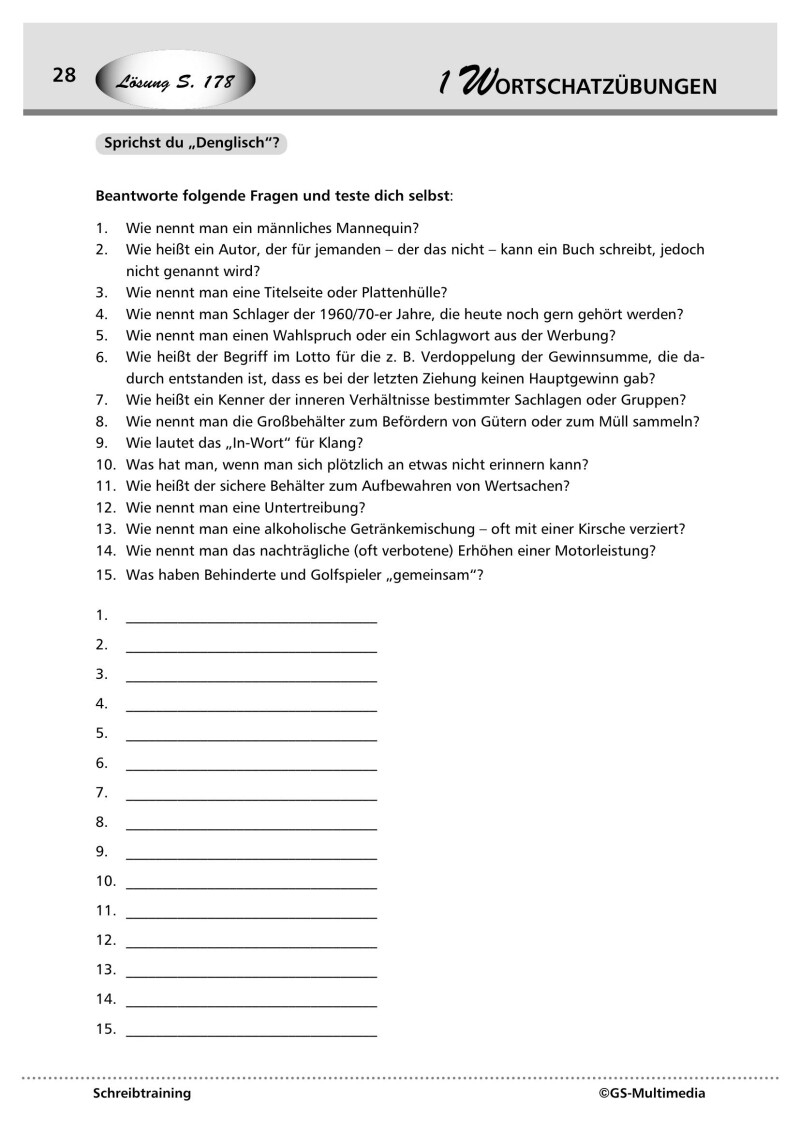 Kompetenz Lernen® - future training - Schreibtraining