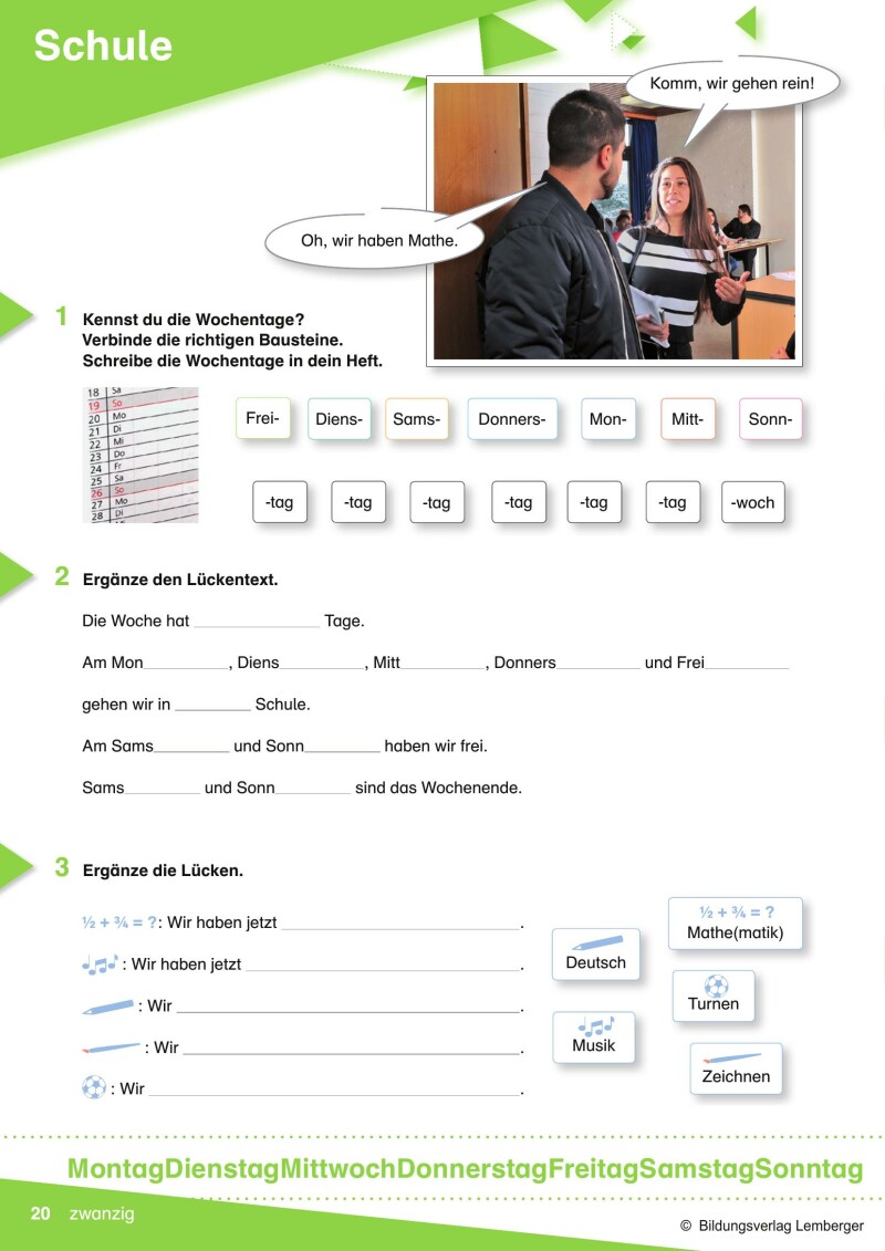 Willkommen – Deutsch als Zweitsprache für Jugendliche I