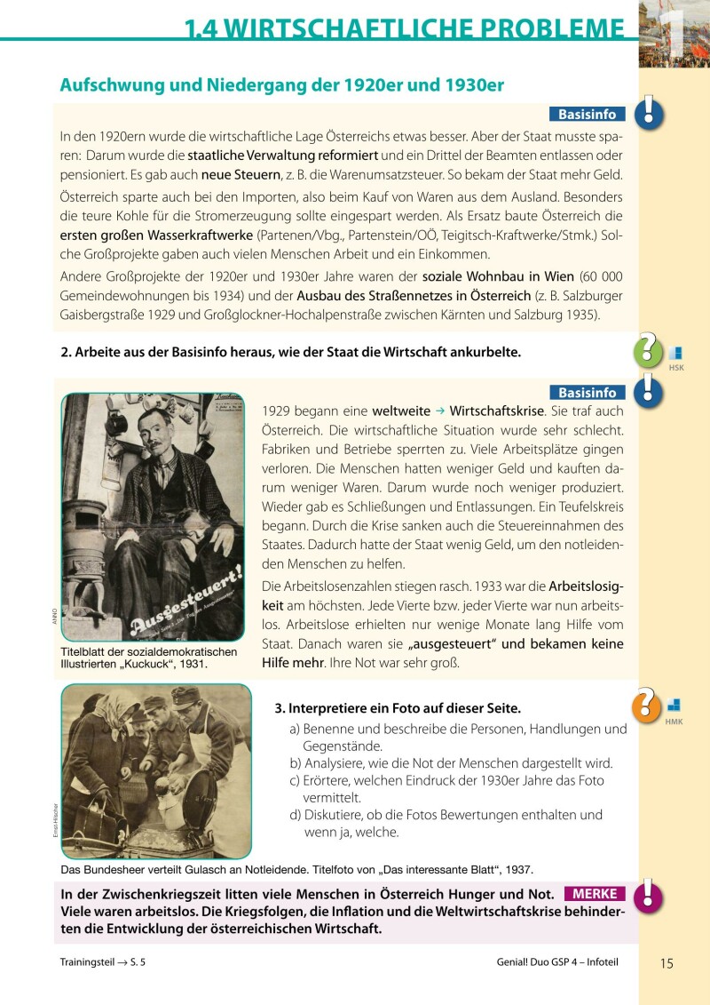 Genial! DUO Geschichte 4 - Info-Teil