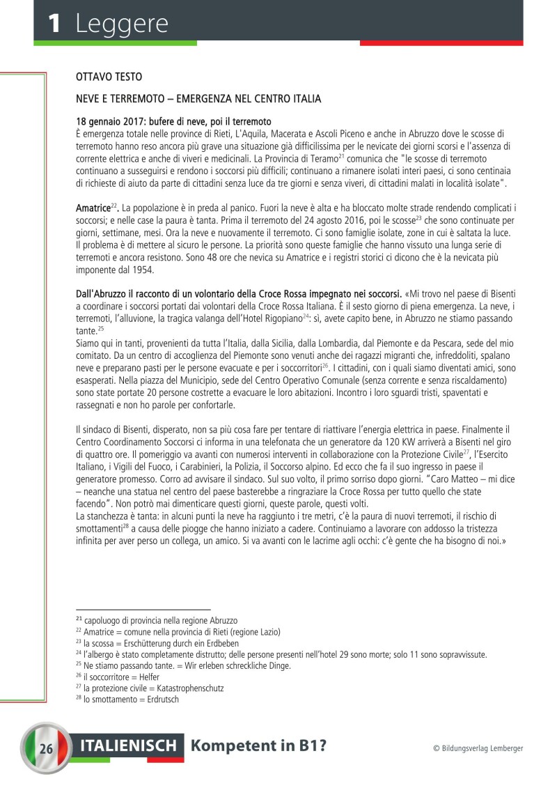 Italienisch Kompetent in B1? Übungsbuch inkl. Audio-CD