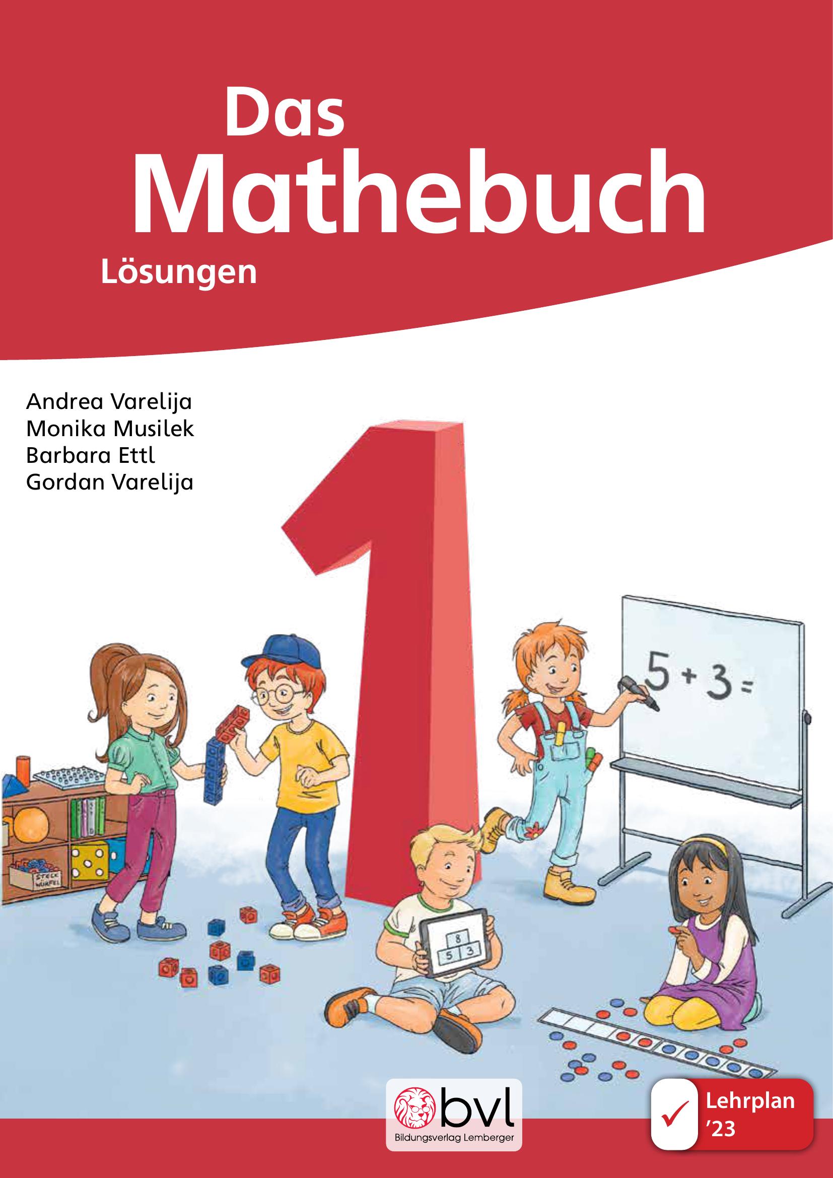 DAS Mathebuch 1 LP’23 v1.1 / Schulbuch – Lösungen