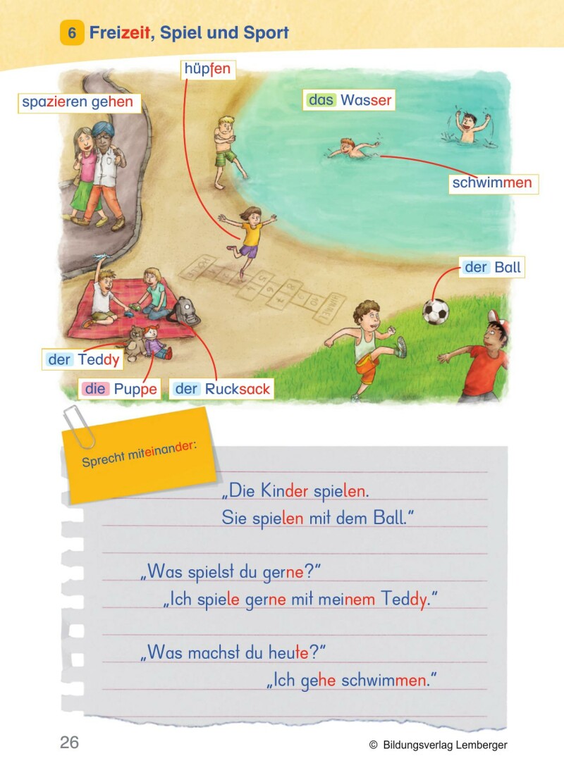 INDIGO - Silben-Themen-Wörterbuch: Differenziertes Wörterbuch mit illustrierten Themen und Grundwortschatz