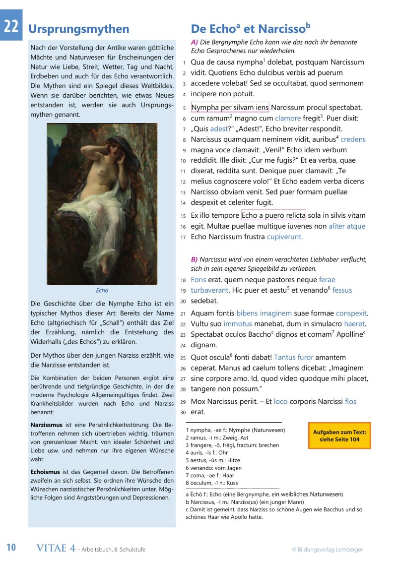 Vitae 4 / Schulbuch für die 4. Klasse Unterstufe v1.1