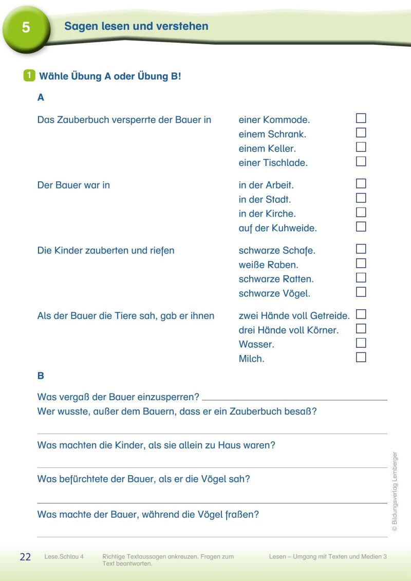 Lese.Schlau 4 - Lesebuch NEU