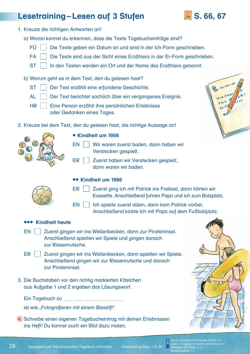 ABC der Tiere 4 – Schulbuch: Lesebuch – Arbeitsheft v22