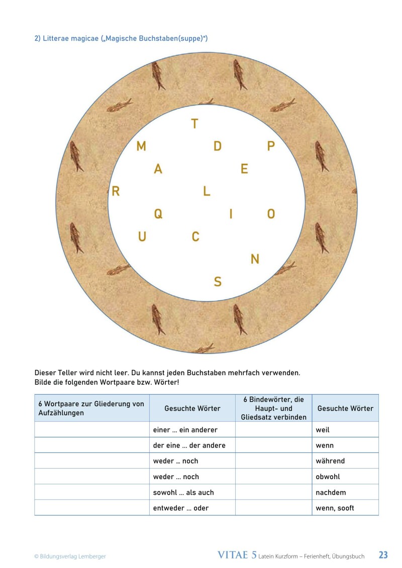 Vitae 5 / Ferienheft