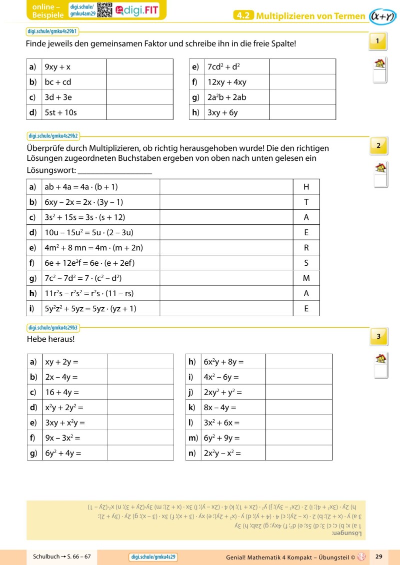 Genial! Mathematik 4 - Kompakt IKT v2.3 – Übungsteil