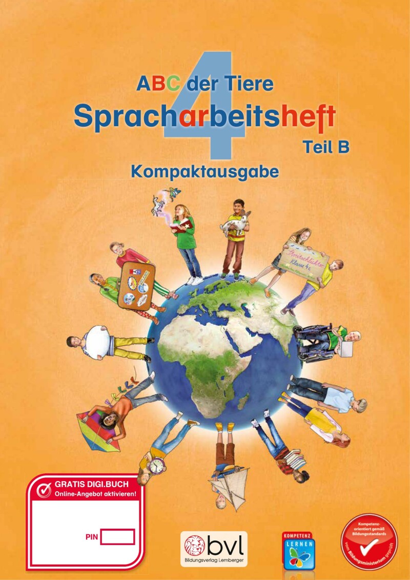 ABC der Tiere 4 - Spracharbeitsheft Kompaktausgabe Teil B