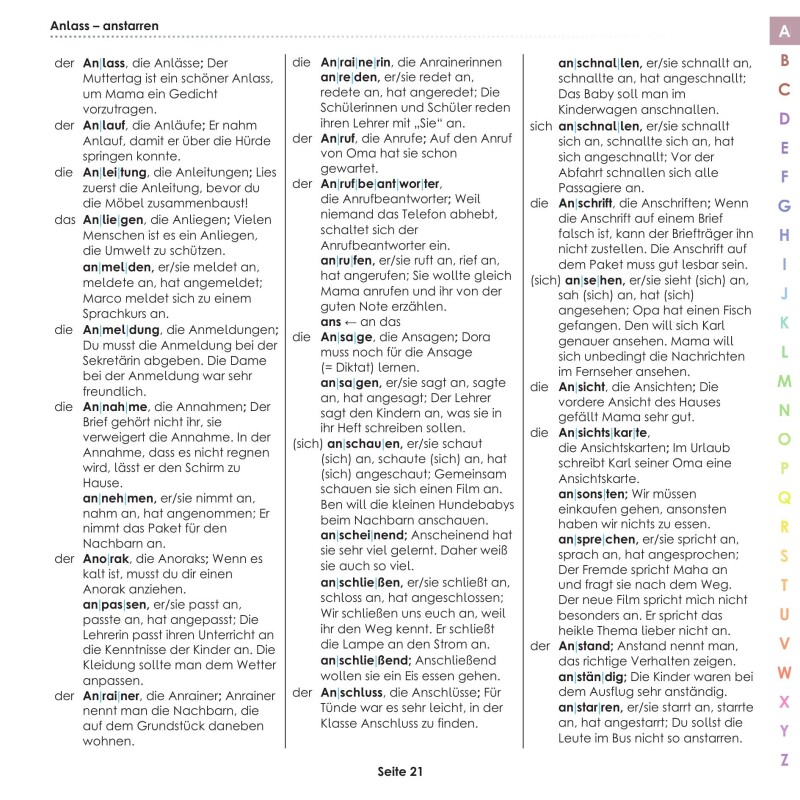 Stichwort DaZ - Lernwörterbuch für Deutsch als Zweitsprache. Ausgabe für die Sekundarstufe 1