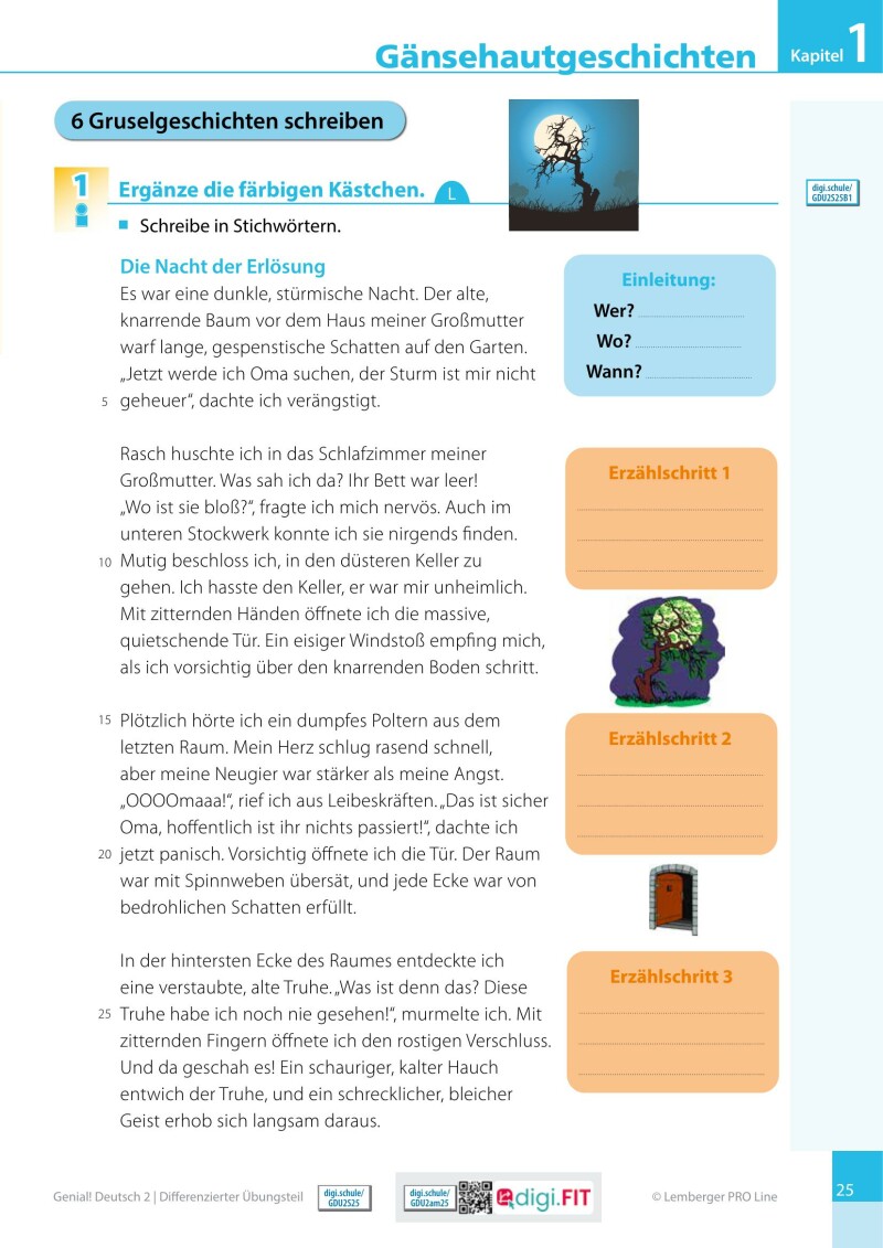 Genial! Deutsch 2 – Sprachbuch IKT LP’23 v.1.2 / Differenzierter Übungsteil