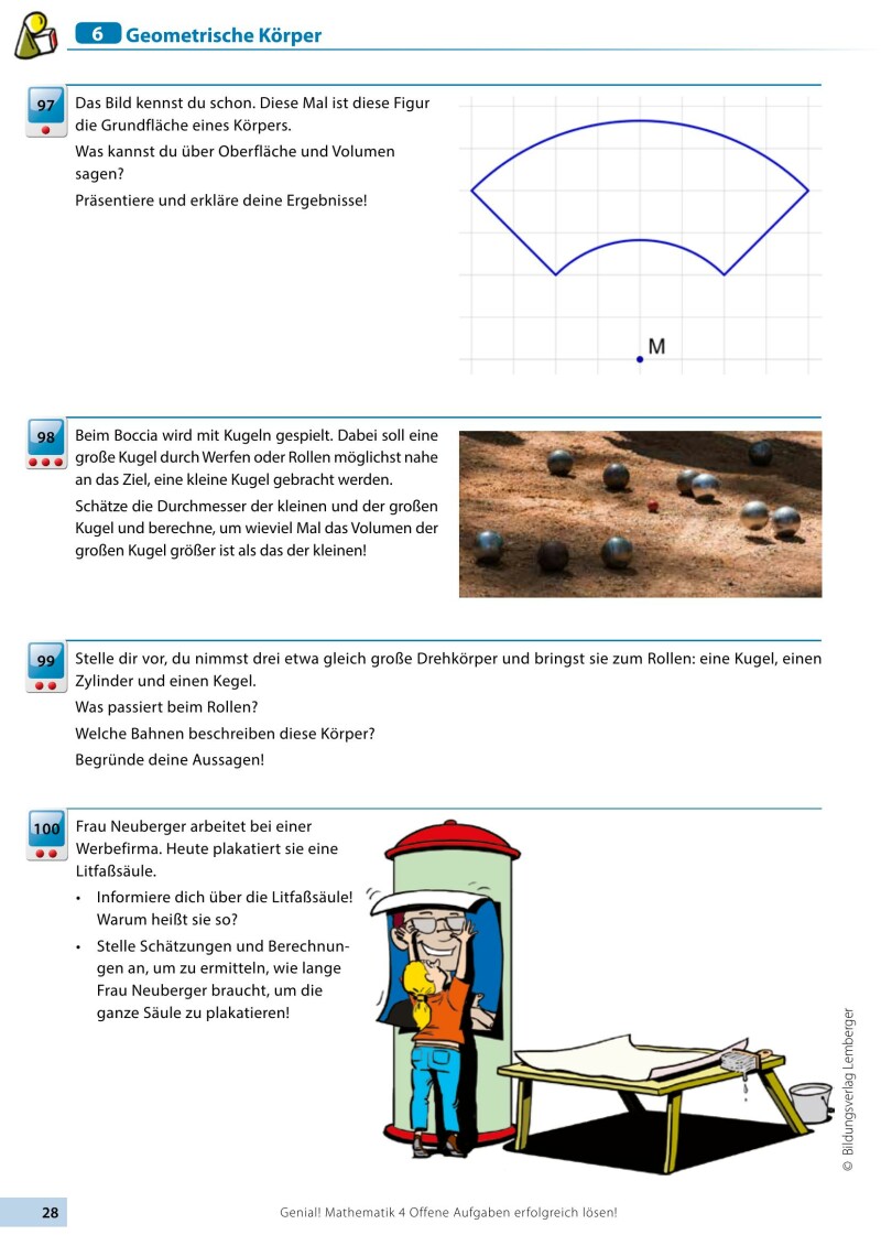 Genial! Mathematik 4 - Offene Aufgaben erfolgreich lösen!