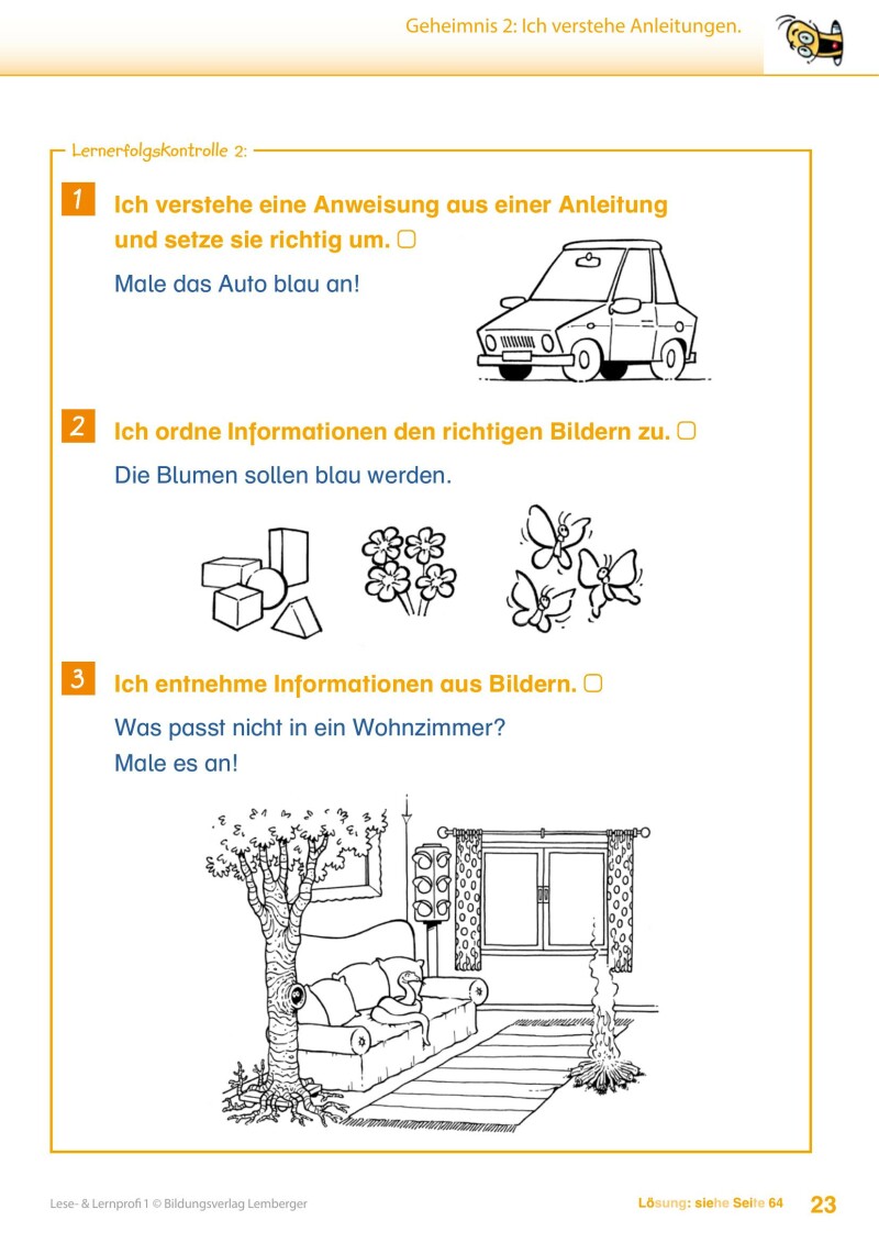 Lese- und Lernprofi 1 LP’23 v1.1 / Schulbuch