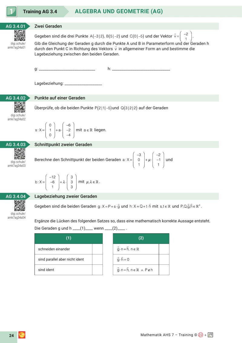 Grundkompetenzen Training Mathematik 11. Schulstufe mit Lösungsteil