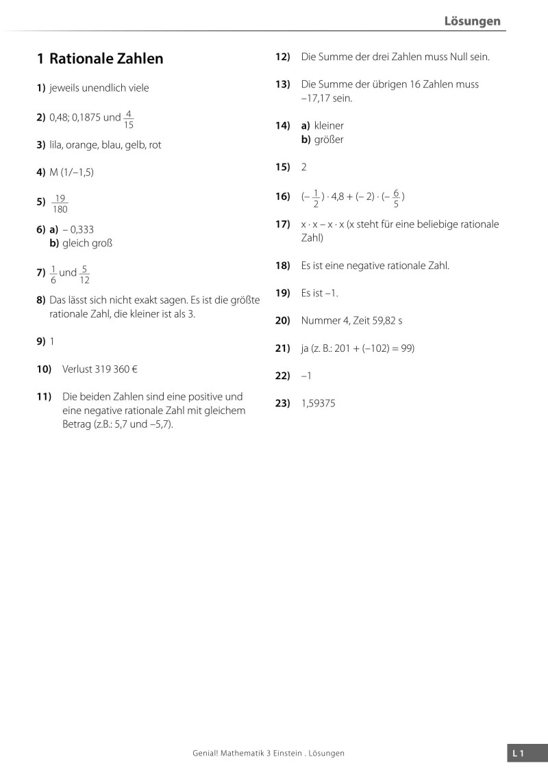 Genial! Mathematik 3 – Einstein Junior
