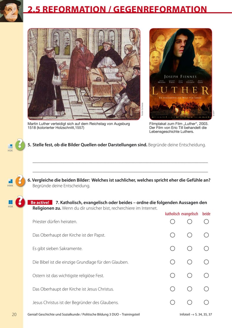 Genial! DUO Geschichte 3 - Trainings-Teil (mit Lösungsheft)