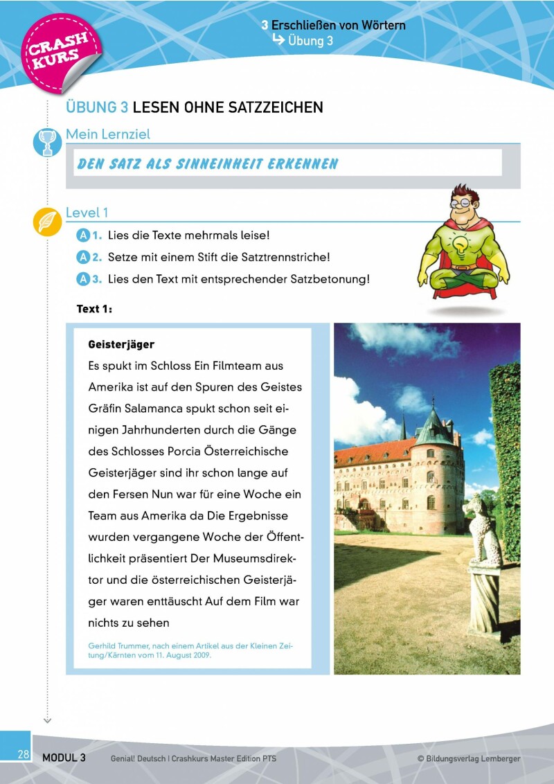 Genial! Deutsch - Crashkurs Lesen: Schulbuch Master Edition PTS