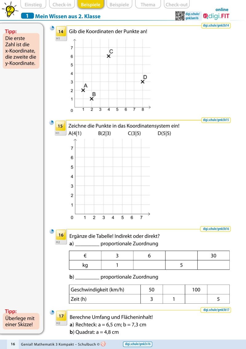 Genial! Mathematik Kompakt 3 IKT v2.3