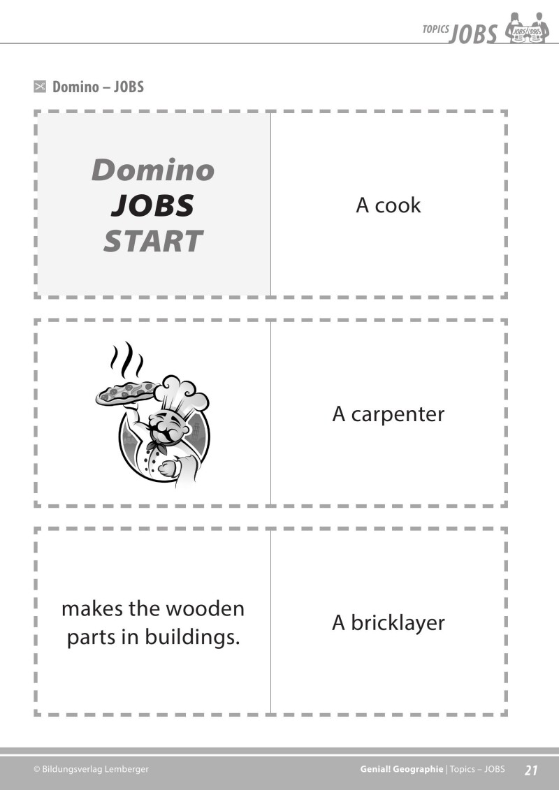 Genial! GW 3 – topics 3: Jobs
