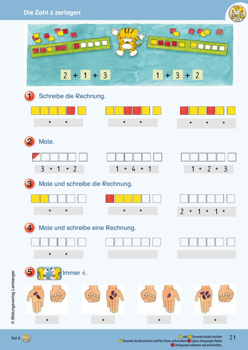 Mathetiger 1 NEU – Schulbuch (SET, 2-teilig) – Classic