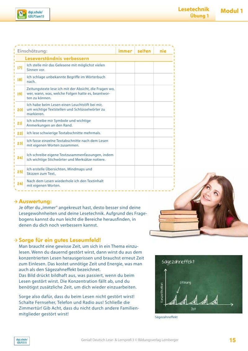 Genial! Deutsch 3 – Lese- und Lernprofi IKT v3.1 / Schulbuch
