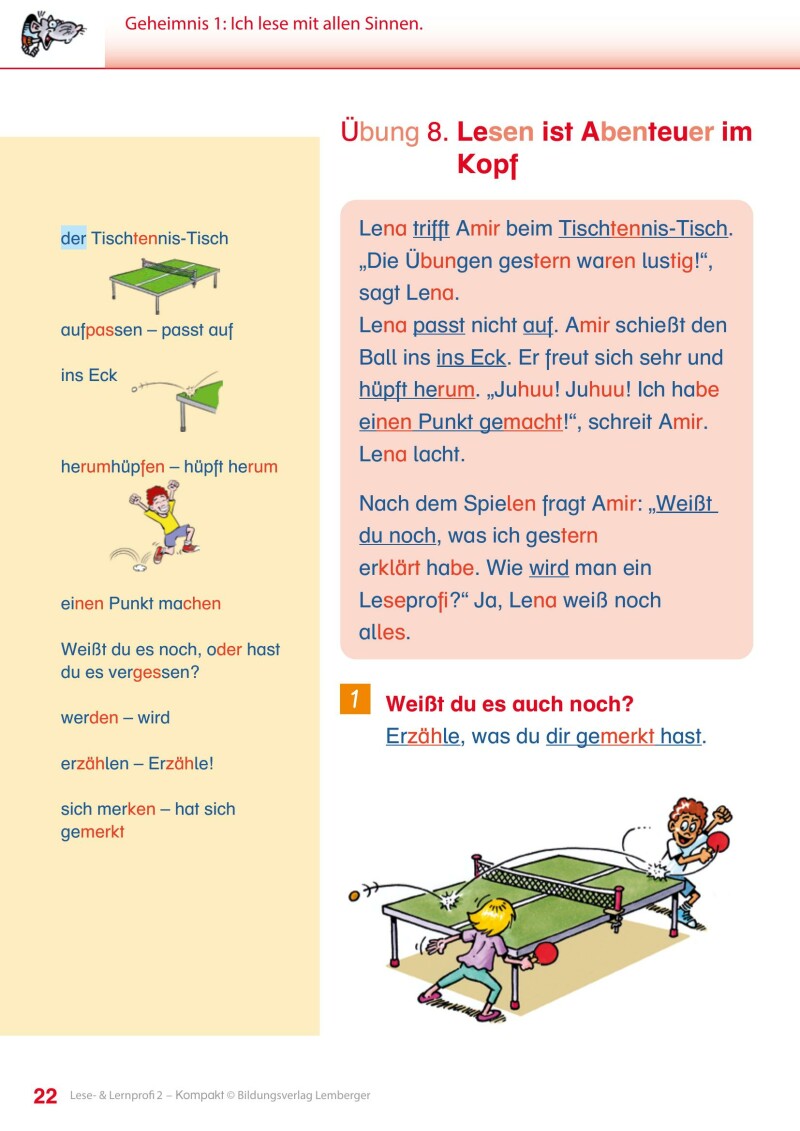 Lese- und Lernprofi 2 KOMPAKT LP’23 v1.1 / Schulbuch – silbierte Ausgabe