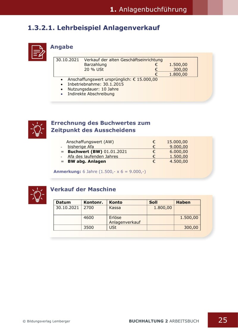 Buchhaltung 2 - Arbeitsbuch mit Lösungen