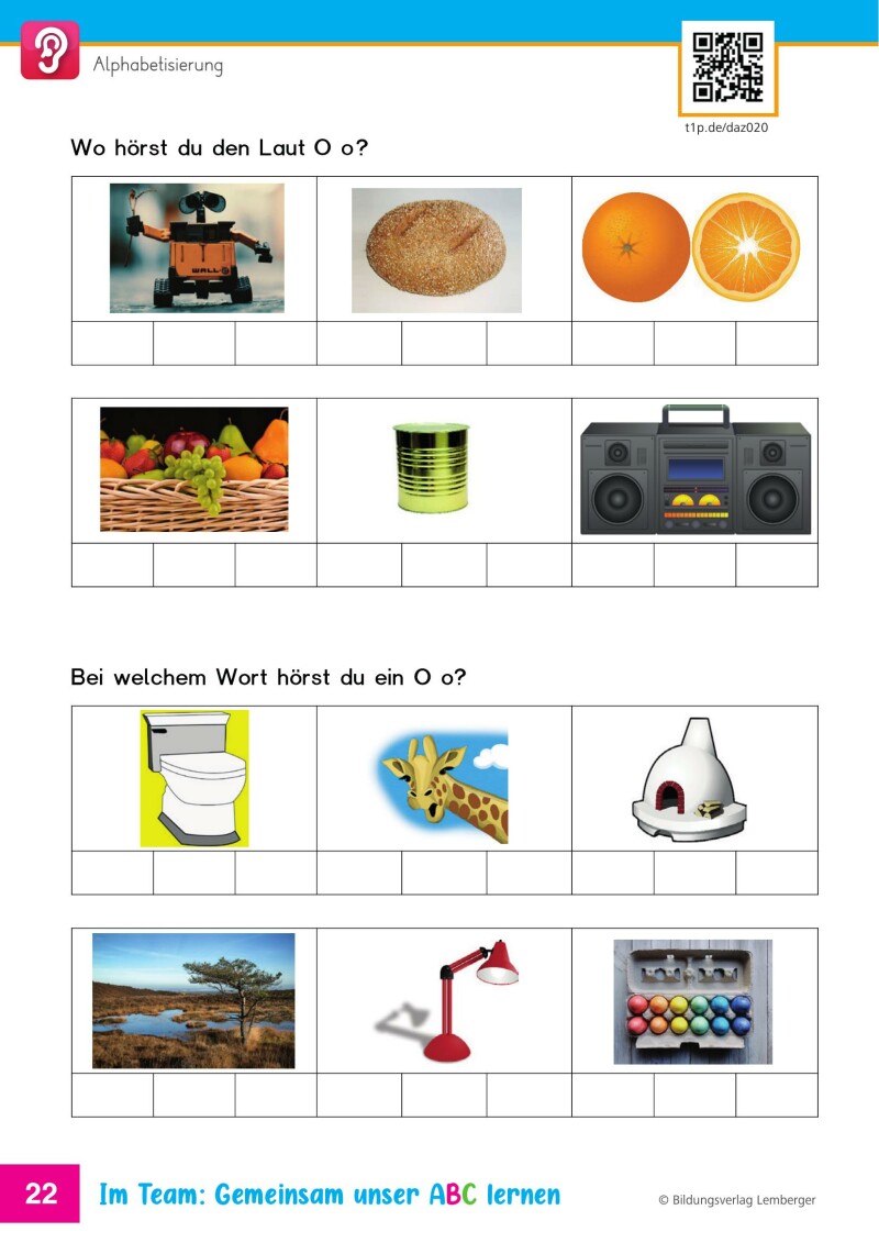 Im Team: Gemeinsam unser ABC lernen