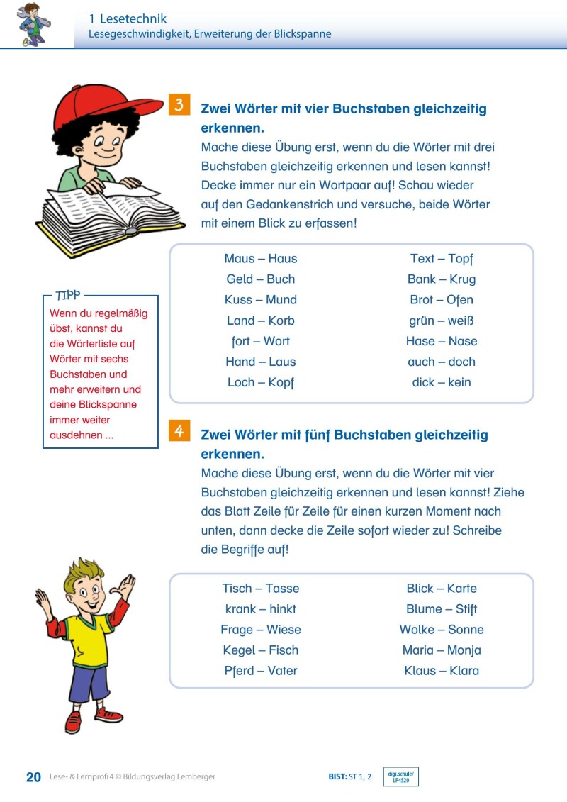 Lese- und Lernprofi 4 v3.1 / Schulbuch
