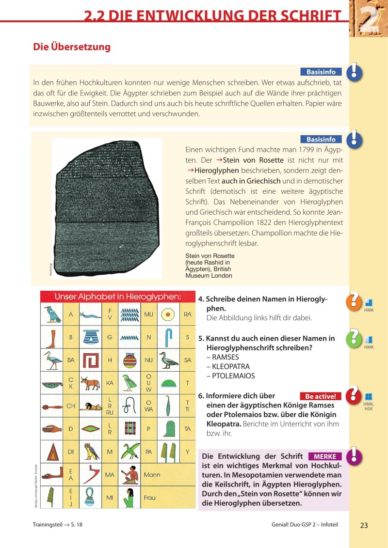 Genial! DUO Geschichte 2 - Info-Teil