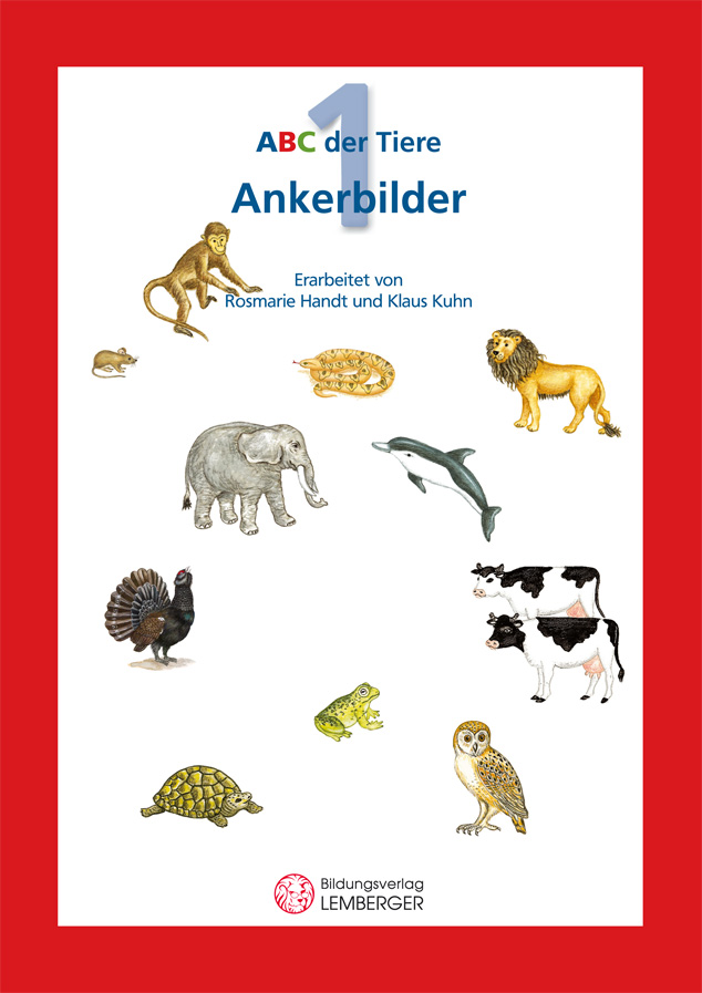 ABC der Tiere 1 - Schulbuch: Ankerbilder der Buchstaben