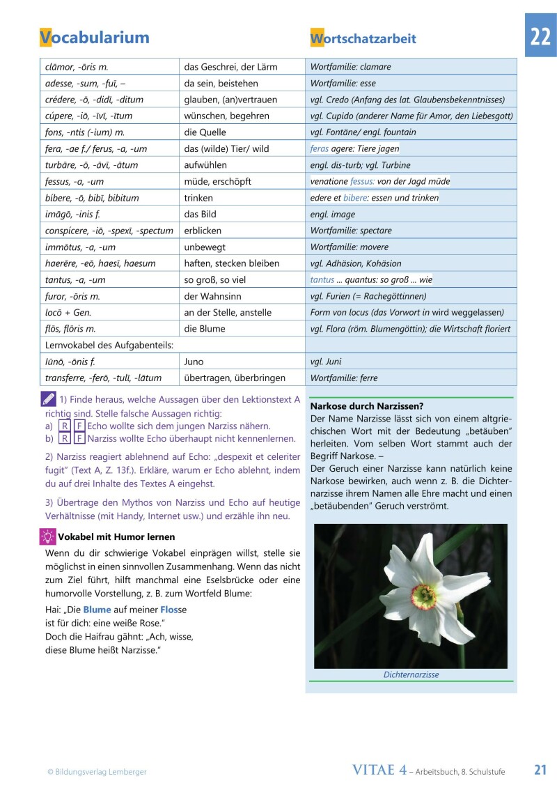Vitae 4 / Schulbuch für die 4. Klasse Unterstufe_Langlatein LP’23 v1.1_Schulbuch