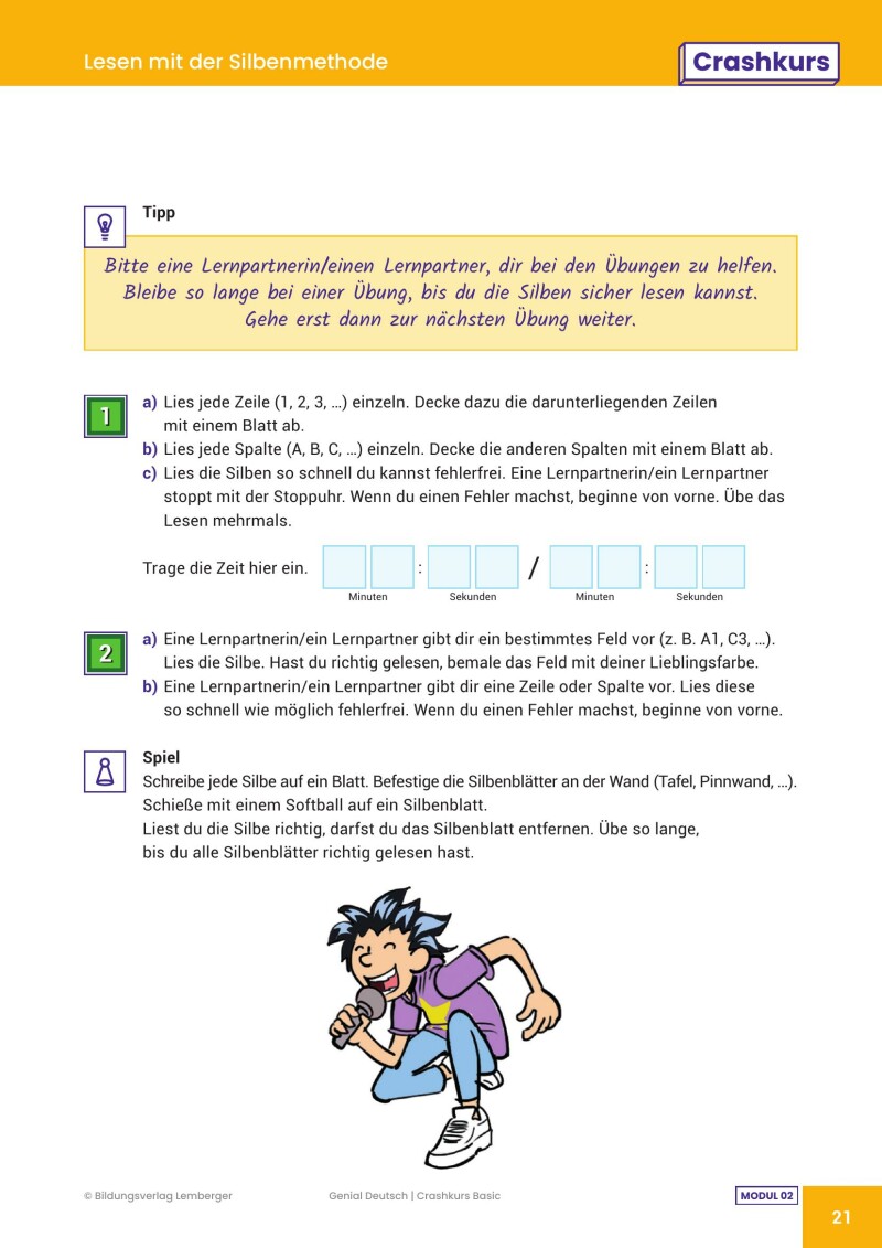 Genial! Deutsch – Crashkurs Lesen: Schulbuch Basic Edition LP’23 v.1.1