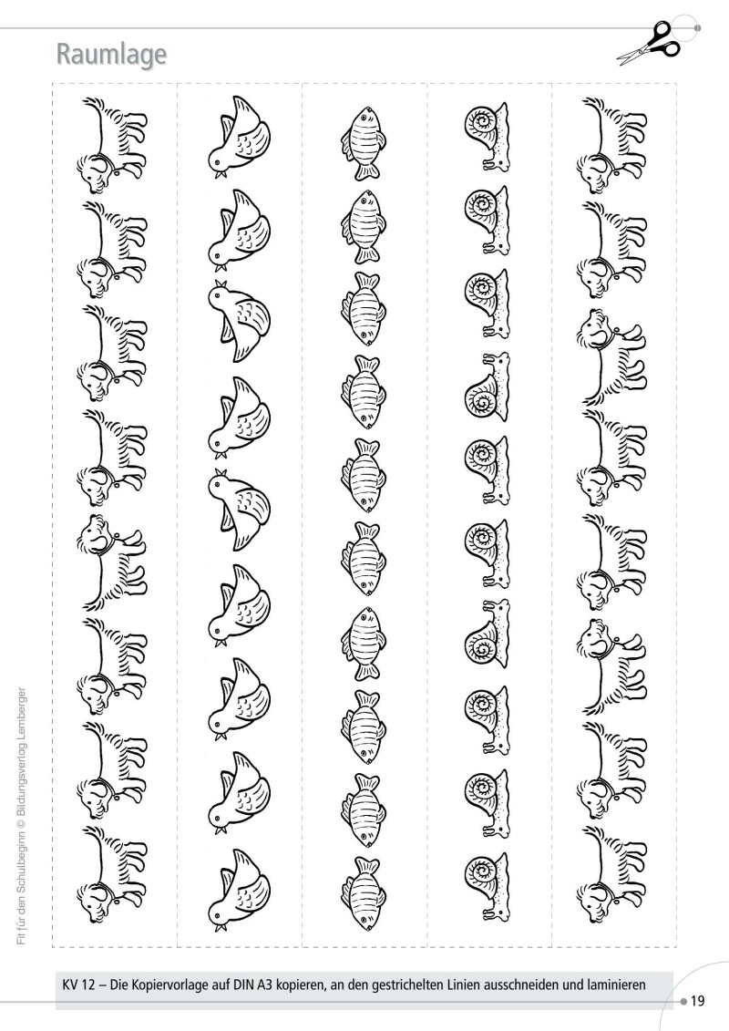 ABC der Tiere 1 - Fit für den Schulbeginn - Schuleingangstest Version 2.1