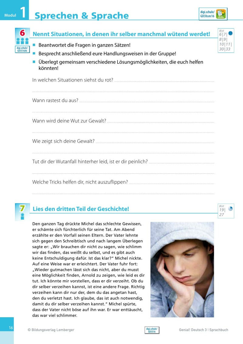 Genial! Deutsch 3 – Sprachbuch IKT NEU: Schulbuch