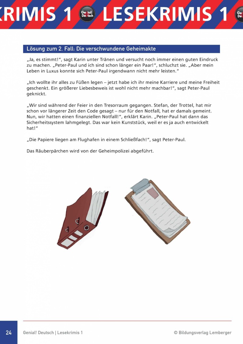 Genial! Deutsch - Lesekrimis 1