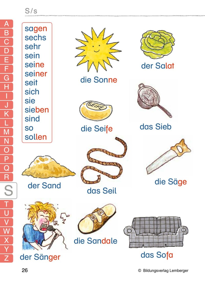 Schlag auf, schau nach… Silbenwörterbuch v.2.1 / Silbenmethode mit Silbentrenner