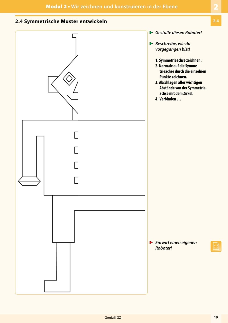 Genial! Geometrisches Zeichnen 3-4 / Schulbuch v2.1