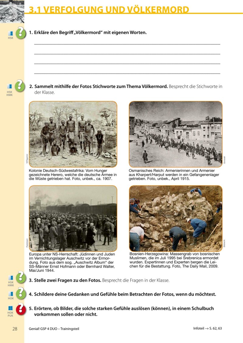 Genial! DUO Geschichte 4 - Trainings-Teil