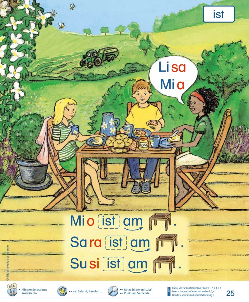 ABC der Tiere 1 - Schulbuch Kompaktausgabe: Lesen in Silben - Silbenfibel