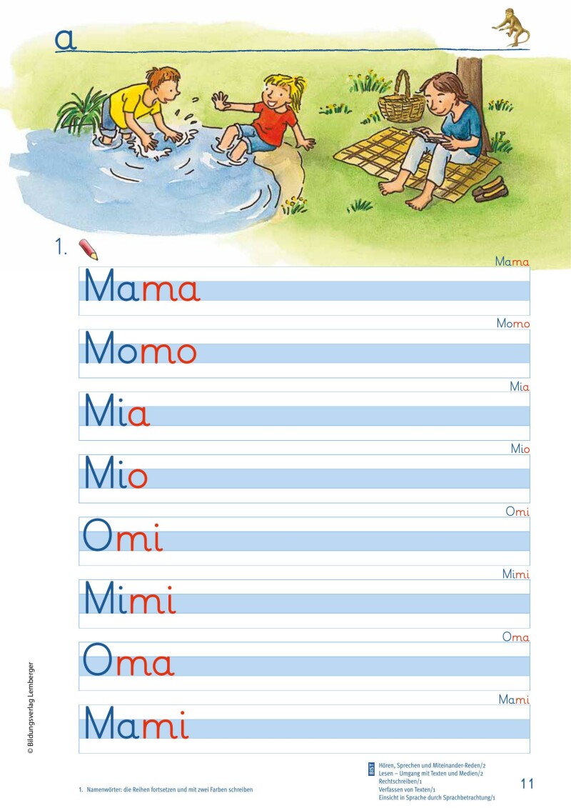 ABC der Tiere 1: Schreiblehrgang Grundschrift