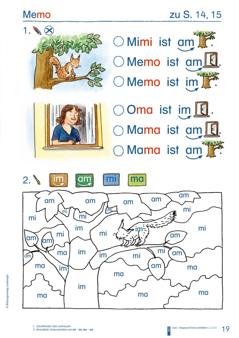 ABC der Tiere 1 – Schulbuch: Lesen in Silben – Arbeitsheft – Teil A LP‘23 v1.1