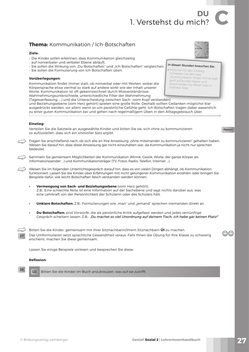 Genial! sozial 2 - LehrerInnenbuch