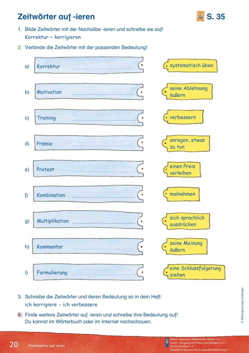 ABC der Tiere 4 - Schulbuch: Sprachbuch - Arbeitsheft
