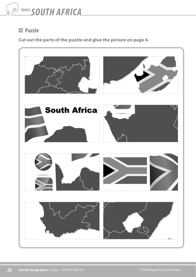 Genial! GW 4 – topics 2: South Africa
