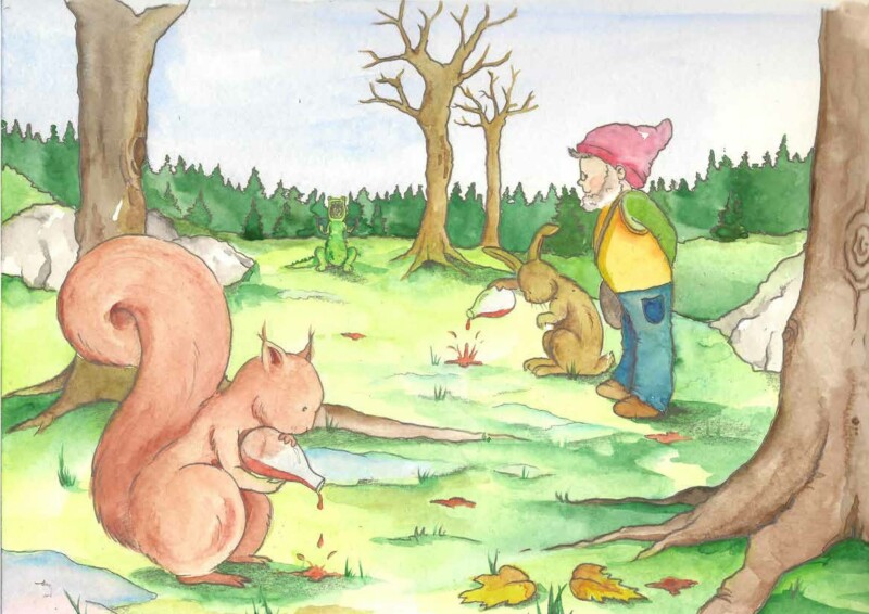 Drago im Zauberwald – Bilderbuch mit Fördermaterial: Die verschwundenen Schneeglöckchen