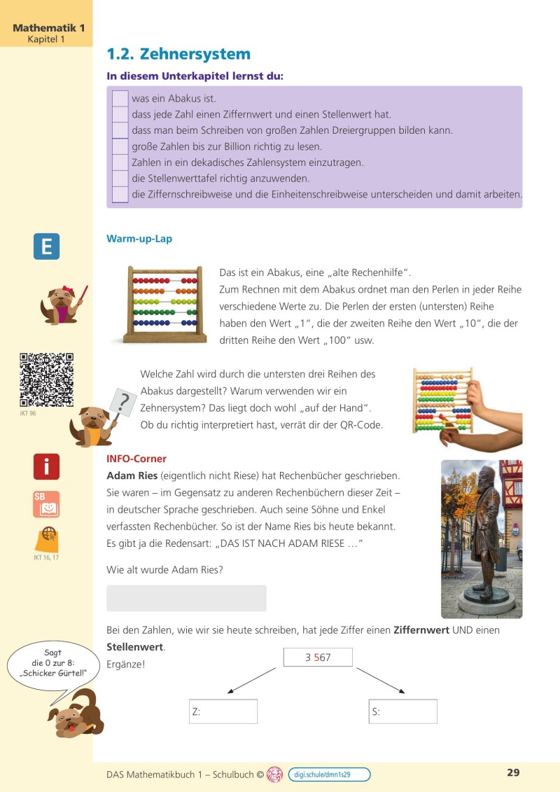 DAS Mathematikbuch 1 IKT – Schulbuch LP’23 v.1.1 / Teil 1 für das 1. Semester