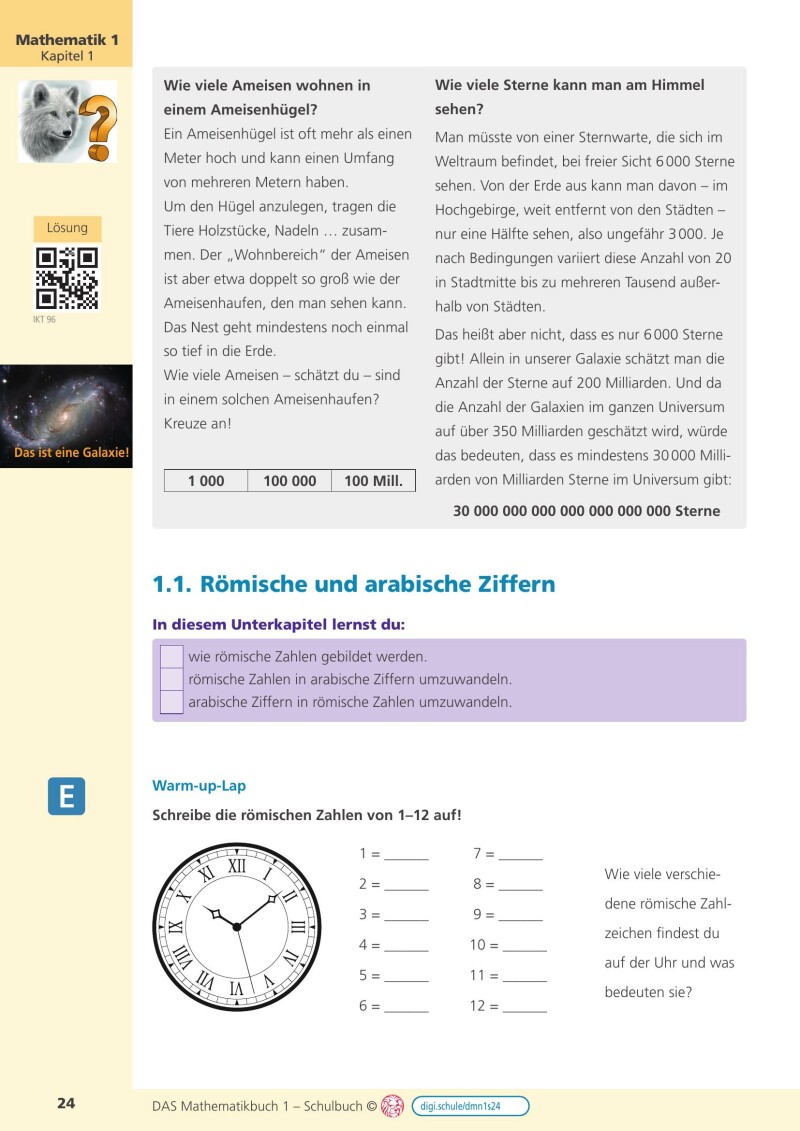 DAS Mathematikbuch 1 IKT – Schulbuch LP’23 v.1.1: Mit Digitaler Grundbildung, Hörbuch, Aufgabenmanager, Learning Analytics, Lernvideos